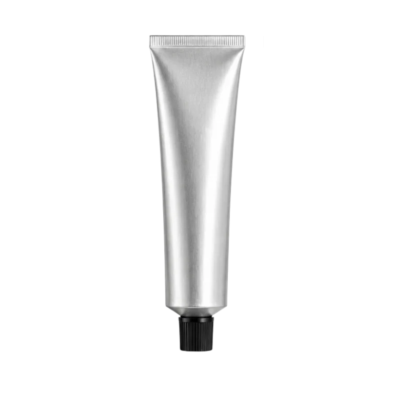 Tube aluminium souple neutre — packshot MAC2